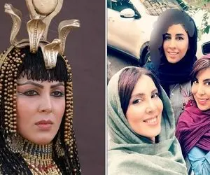 لیلا بلوکات شبیه زنایی شد که تو عروسی بعد از اومدن دوماد شال میپوشن / سوپرایز تولدشو