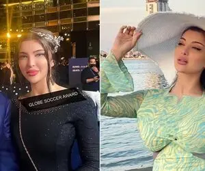 زنِ شاخ "سپهر حیدری" آروم آروم حجاب از سرش میوفته؛ حالا چرا چسبیده به مانچو؟