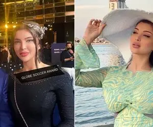 زنِ شاخ "سپهر حیدری" آروم آروم حجاب از سرش میوفته؛ حالا چرا چسبیده به مانچو؟