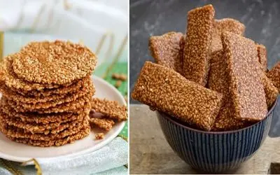 سوهان کنجدی ساده و فوری + تمام نکات مهم برای تهیه یه شیرینی راحت و خوشمزه