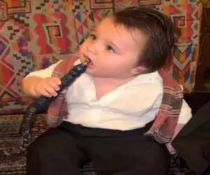 آواز شاد؛ برا پسربچه بلا لرستانی پلی کردن یه تیریپ لاتی و لوتی اومد قند تو دلت آب شه