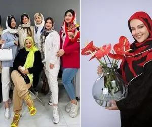 وقتی "بهاره رهنما" حسابی تصدق آهنگ فیلمش میره؛ چهره ای نو از خانوم بعد این فاز بدیعش!