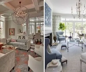 چیدمان اصولی مبلمان در پذیرایی چهل تا چهارصد متری / زاویه صحیح مبل ها نسبت به هم