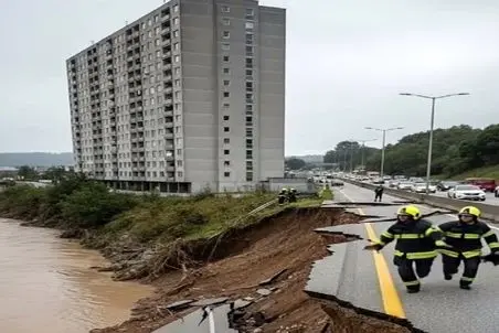 معماری طبیعت؛ آتش نشانا فهمیدن قراره چه مصیبتی شه فرار کردن