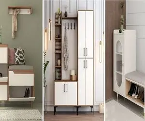 جاکفشی چوبی مدرن / مدل هایی که ترکیب زیبایی و کارایی اند و هر دکوری همراهشون رویاییه