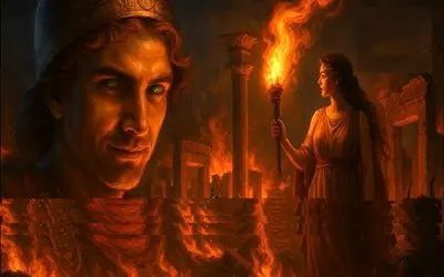 همیشه پای یک زن در میان است! تخت جمشید را یک زن به آتش کشید؟