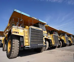 ماشین های غول پیکر؛ بزرگ ترین کامیون معدن دنیا که استادیوم آزادی جا میشه توش