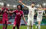 پوستر رسمی AFC برای بازی ایران - قطر