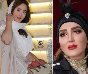 آرایش ناز و موی پریشون "زهره فکور" تو هواپیما؛ چاک آستین خانوم زیادی رفته بالا!