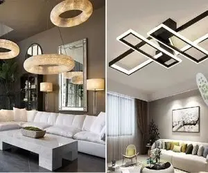 جدیدترین لوستر های مدرن / به خودت بیا لوسترای شلوغ خیلی دمده و بی کلاسه الان اینا مده