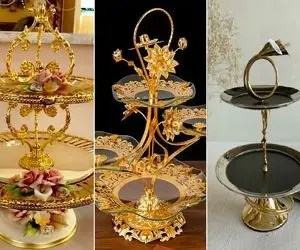 شیک ترین ظروف شیرینی خوری برای عید / مدهای فوق لاکچری که جلو مهمون مایه فخرتون میشن