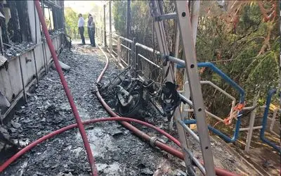 جزئیات آتش سوزی در بیمارستان ولیعصر تهران