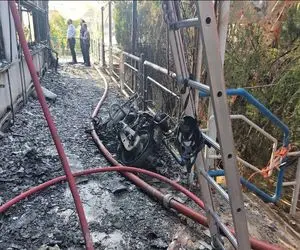 جزئیات آتش سوزی در بیمارستان ولیعصر تهران