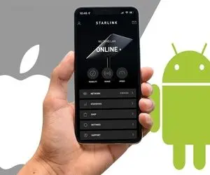 اتصال به اینترنت ماهواره ای استارلینک فقط با یک گوشی!