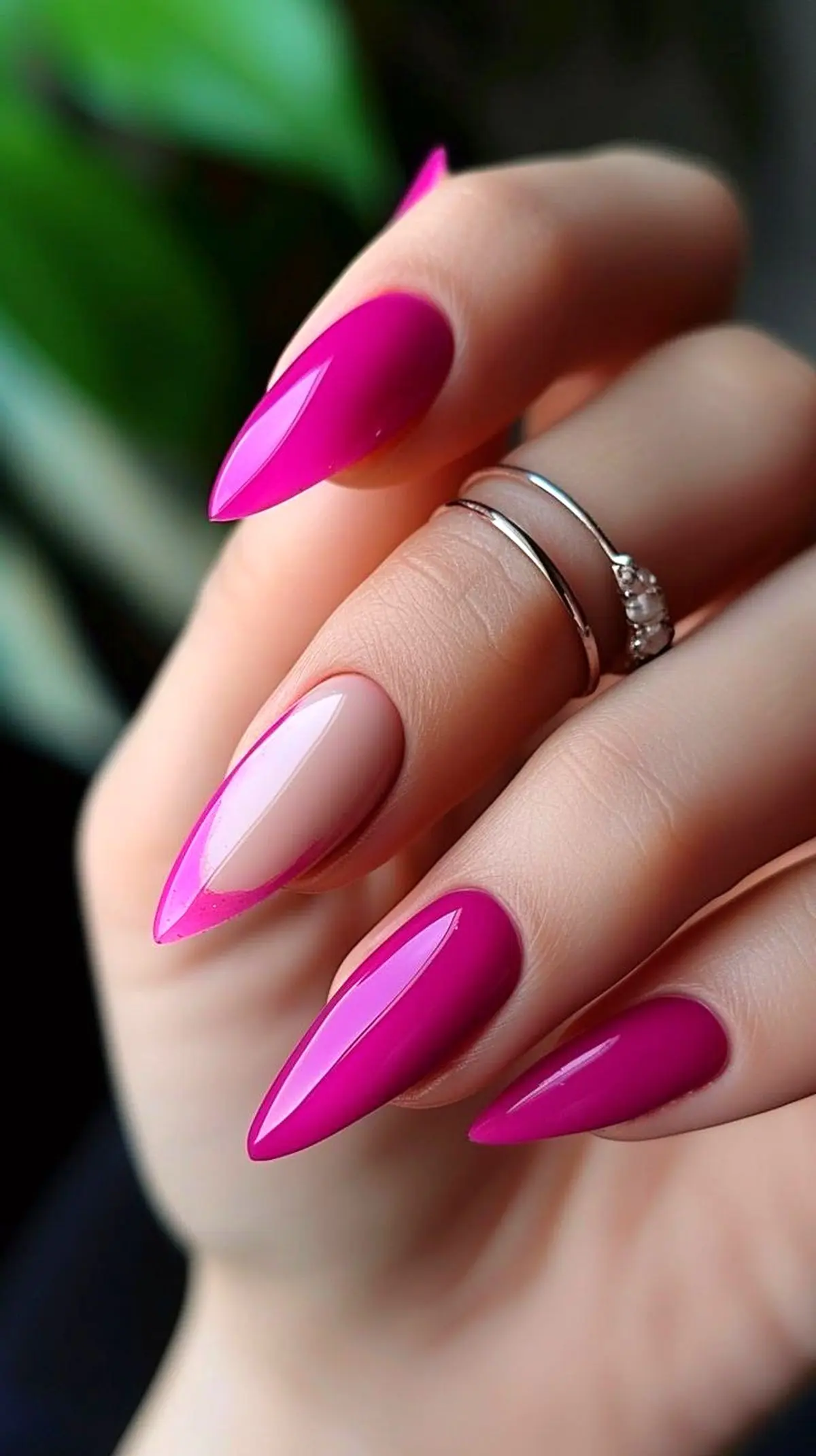 Shine Bright Like a Diamond_ Summer_s Hottest Chrome Nails in 2024 _ Gel nails_ Stylish nails_ Nail colors