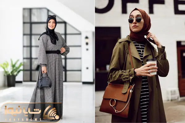 استایل پاییزی محجبه