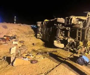 جزئیات حادثه تصادف مرگبار اتوبوس در نطنز