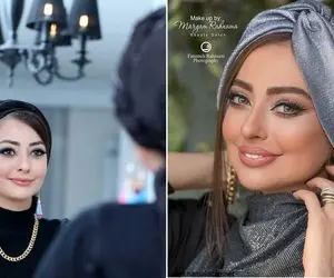 استایل نچرال و سرخوش نفیسه روشن که تن هیشکی نیست؛ خانوم انگار تو چشاش مروارید کاشته!