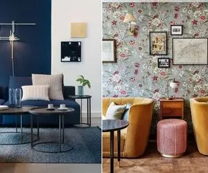 با این رنگ ها جذاااب ترین و خفن ترین چیدمان اتاق نشیمن رو ردیف کن؛ بزن تو کار خاص بودن