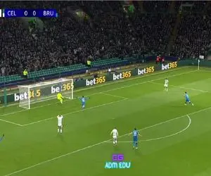 گل اول کلوب بروژ به سلتیک (گل به خودی عجیب و اشتباه وحشتناک مدافع)