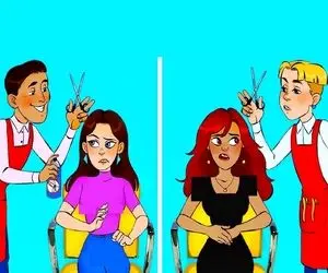 هوش تصویری؛اگه میگی که زیادی باهوشی بگو کدوم از این آقایون آرایشگر نیست و قاتل زنان؟