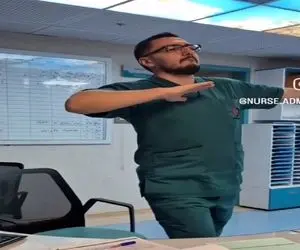 آواز محلی؛ پرستار نشسته بود یهو از اتاق مریض آهنگ ترکی معروف پخش شد دیگه نفهمید کجاست