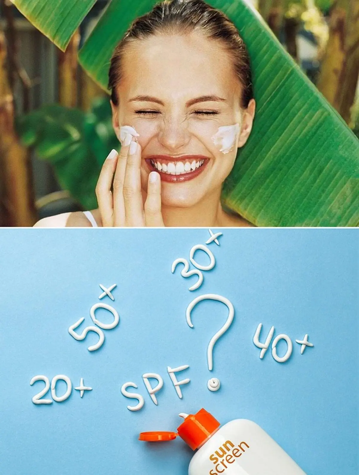 تفاوت SPF ضد آفتاب