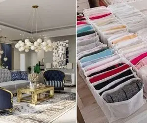 مرتب کردن و چیدمان خونه به روش ژاپنی / اینجوری واسه عید پیش بری خونه تکونی نبات میشه
