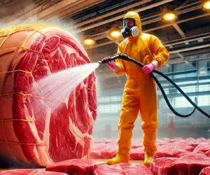 فرآوری گاو؛ گاو نر 8000 تنی رو دباغی کردن گوشتشو بردن کارواش و استیکی برش دادن