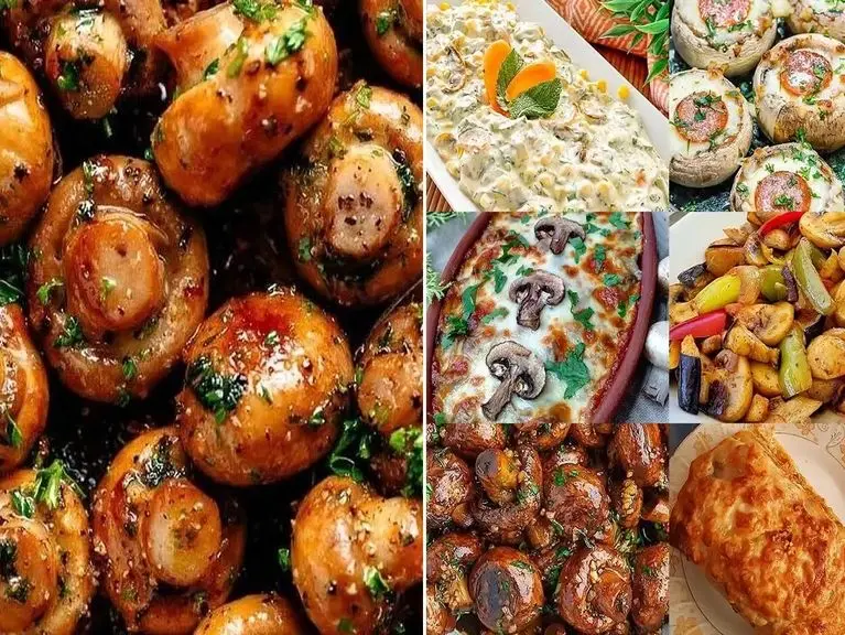 با قارچ چی درست کنم ساده؛ هم غذای نونی بهت یاد دادم هم پلویی
