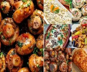 با قارچ چی درست کنم ساده؛ هم غذای نونی بهت یاد دادم هم پلویی