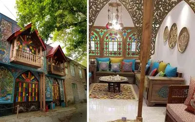خانه پرشکوه و فوق العاده خاص استاد شجریان در گلمکان؛ معماری بومی در عین جبروتی زیبا