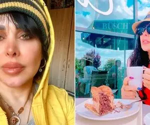 "فلور نظری" با کلی سوزن فیسشو تینجری ساخت و پرید جِرمنی؛ خانوم ژستاش مال کفِ تهرونه!