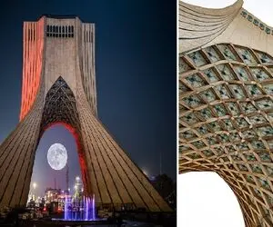 برج آزادی تهران 55 ساله با عظمتی باشکوه؛ نگاهی معمارانه به نماد همیشه بیدار پایتخت