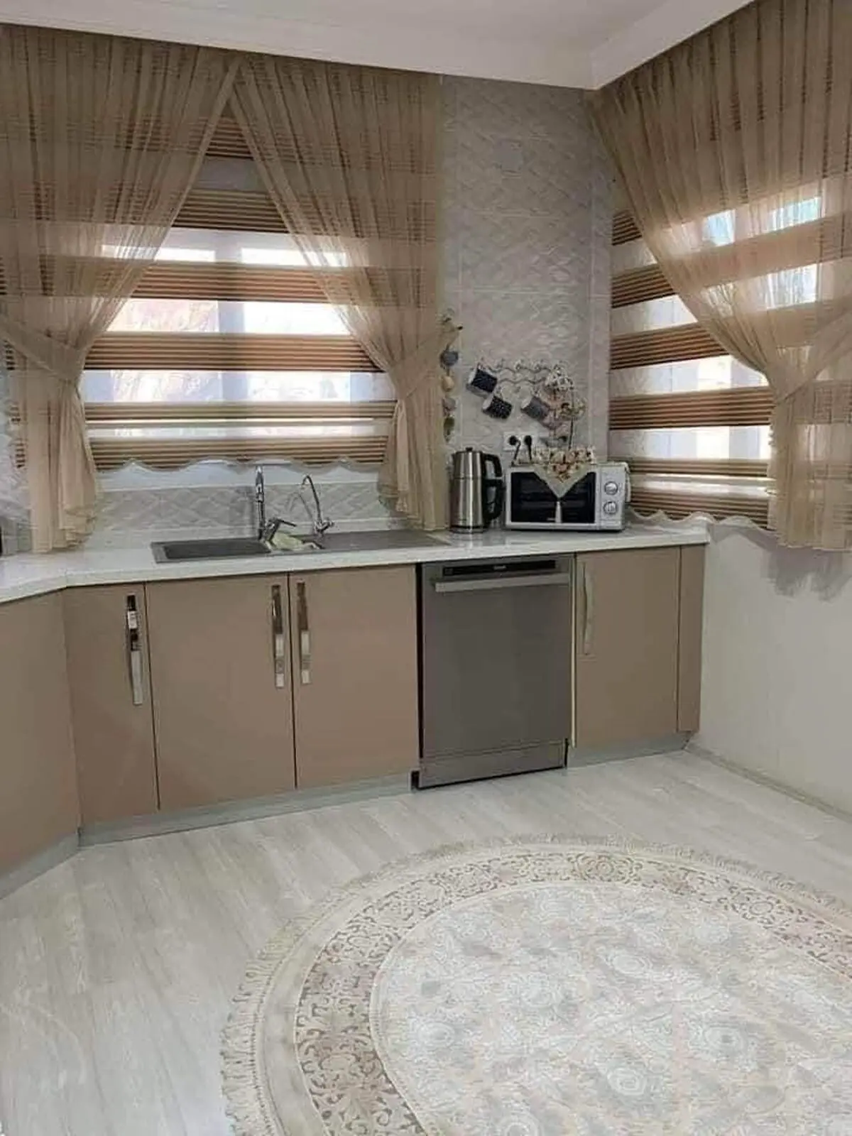 4 مدل پرده آشپزخانه