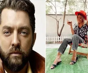 عاشقانه های دو نفره بهرام رادان و مینا مختاری با استایلای گرووون (+ عکسای جدید)