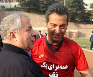 استوری زیبای علی پروین برای میناوند و انصاریان