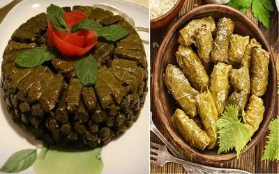 طرز تهیه دلمه برگ مو با تمام نکات / بهار بگذره و دلمه برگ مو نپزی من ضرر میکنم یا تو؟