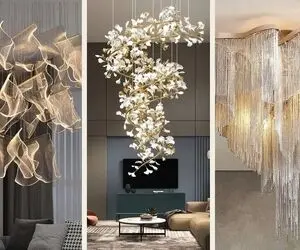 لوستر جدید مدرن؛ فوق لوکس و شاهانه برای خانه هایی با دکوراسیون اعیانی و محتشم
