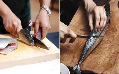 سیر تا پیاز تمیز کردن ماهی بی دردسر/ بدون اینکه کل خونرو بو برداره ماهی رو تمیز کن