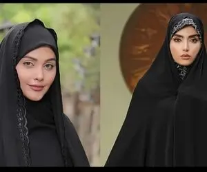 چادر مشکی به کدوم فرم صورت خیلی میاد؟ / شیک، باوقار و خیلی جذاب مناسب دختران زیر ۳۰