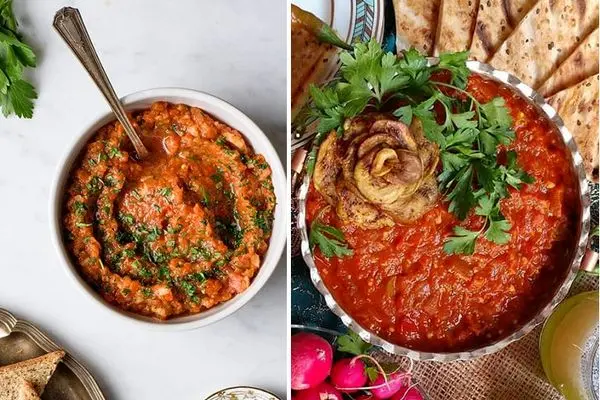 طرز تهیه خوراک خاویار بادمجون / یه غذای ساده و خوشمزه واسه شام امشب