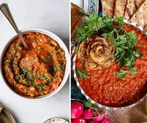 طرز تهیه خوراک خاویار بادمجون / یه غذای ساده و خوشمزه واسه شام امشب