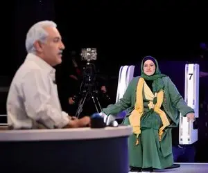 سکانس خندان/نعمیه نظام‌دوست با شوخیاش مهران مدیری را از خنده روده‌بُر کرد