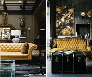 فرش ست با مبل طلایی / هر کسی نمیتونه تاب و تحمل دیدن یه همچین زیبایی رو داشته باشه