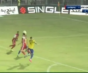 اشتباه عجیب کمک داور مانع هتریک لوکادیا!