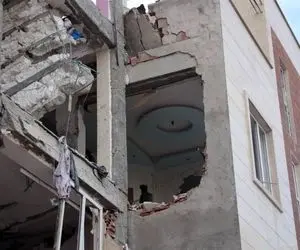 انفجار مهیب ساختمان در اردبیل