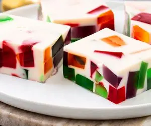آموزش آشپزی؛ طرز تهیه ژله خرده شیشه به آسون ترین روش