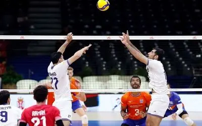 لیگ ملتهای والیبال؛ ایران ۳ - هلند ۲؛ برد شیرین مقابل لاله‌های نارنجی