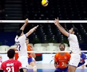 لیگ ملتهای والیبال؛ ایران ۳ - هلند ۲؛ برد شیرین مقابل لاله‌های نارنجی